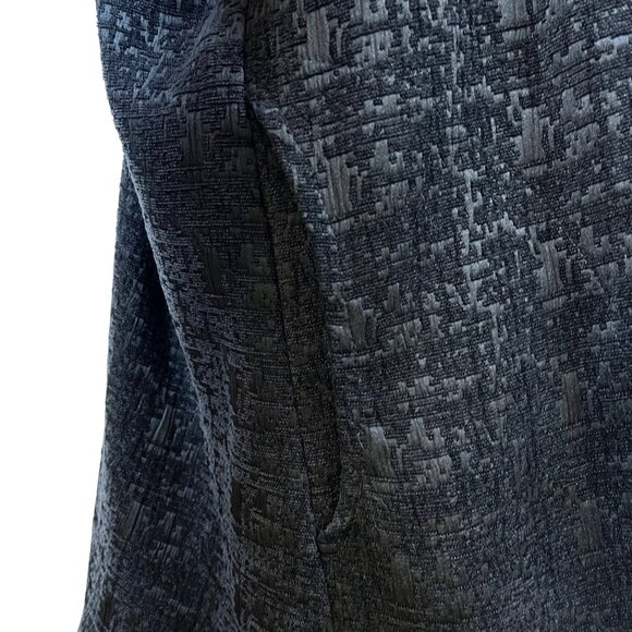 AHNI Women’s Burgundy Multi-Pattern Button Front Jacket Size 2 - Picture 6 of 9